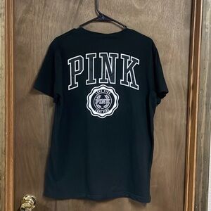 Victorias Secret Pink Short Sleeve Shirt Small